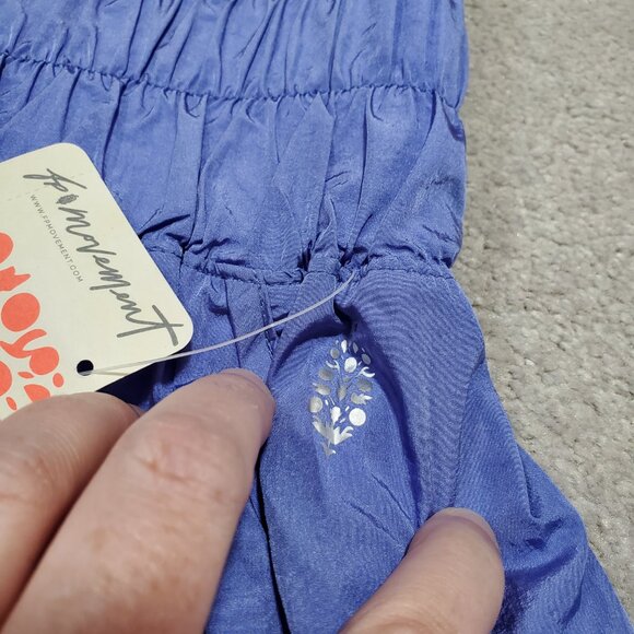 FREE PEOPLE FP MOVEMENT NWT The Way Home Shorts 2" HR African Lilac Women Medium - Picture 3 of 16